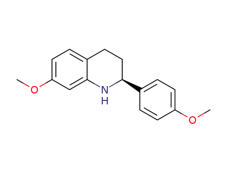 (S)-7-methoxy-2-(4-methoxyphenyl)-1,2,3,4-tetrahydroquinoline