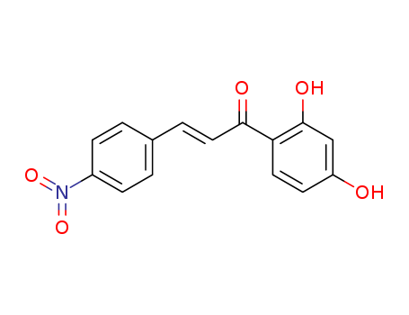 2-Propen-1-one, 1-(2,4-dihydroxyphenyl)-3-(4-nitrophenyl)-
