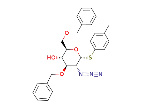 tolyl 2-azido-3,6-di-O-benzyl-2-deoxy-1-thio-α-D-glucopyranoside