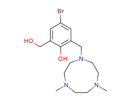 4-bromo-2-hydroxymethyl-6-(1,4-dimethyl-1,4,7-triazacyclononane-7-ylmethyl)phenol