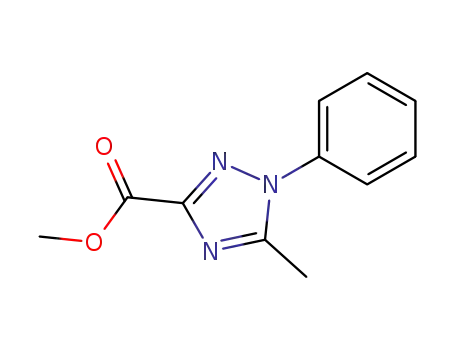 1-phenyl-3-methoxycarbonyl-5-methyl-1,2,4-triazole