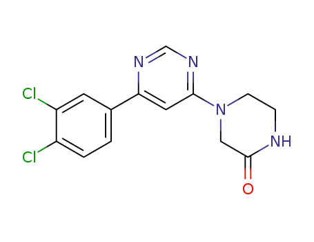C<sub>14</sub>H<sub>12</sub>Cl<sub>2</sub>N<sub>4</sub>O