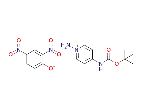 tert-butyl N-(1-aminopyridin-1-ium-4-yl)carbamate 2,4-dinitrophenolate