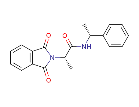 (2S)-2-(1,3-dihydro-1,3-dioxo-2H-isoindol-2-yl)-N-[(1R)-1-phenylethyl]propanamide