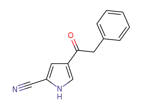 4-(2-phenylacetyl)-1H-pyrrole-2-carbonitrile