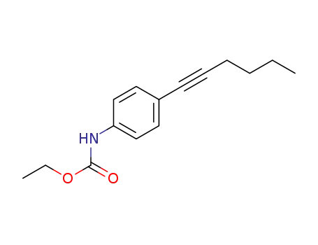 ethyl (4-(hex-1-yn-1-yl)phenyl)carbamate
