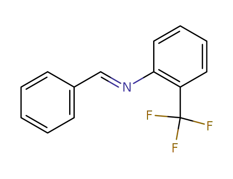 (E)-1-phenyl-N-(2-(trifluoromethyl)phenyl)methanimine