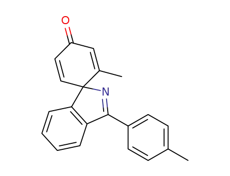 2-methyl-3'-(p-tolyl)spiro[cyclohexa[2,5]diene-1,1'-isoindol]-4-one