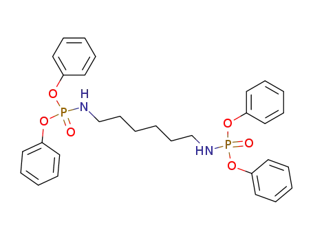 Molecular Structure of 34670-56-9 (tetraphenyl hexane-1,6-diylbis(phosphoramidate))