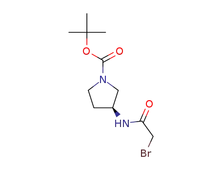 (S)-tert-butyl 3-(2-bromoacetamido)pyrrolidin-1-carboxylate