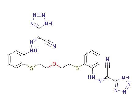 C<sub>22</sub>H<sub>20</sub>N<sub>14</sub>OS<sub>2</sub>