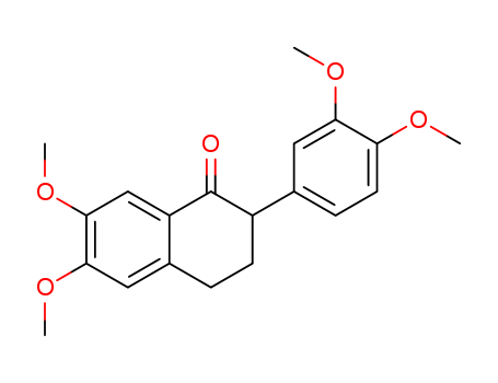1(2H)-Naphthalenone,2-(3,4-dimethoxyphenyl)-3,4-dihydro-6,7-dimethoxy-