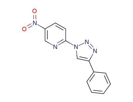 2-(4-phenyl-1H-1,2,3-triazol-1-yl)-5-nitropyridine