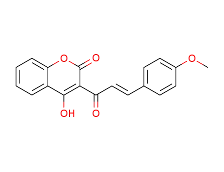 4-Hydroxy-3-[(2E)-3-(4-methoxyphenyl)prop-2-enoyl]-2H-chromen-2-one