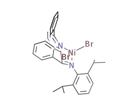 [N-((2-phenylpyridine-6-yl)phenylmethylene)-2,6-diisopropylaniline]NiBr<sub>2</sub>