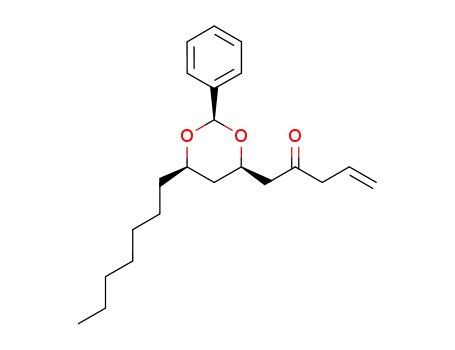 1-[(2R,4R,6R)-6-heptyl-2-phenyl-1,3-dioxan-4-yl]pent-4-en-2-one