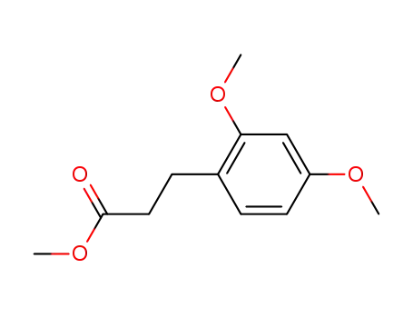 Benzenepropanoic acid, 2,4-dimethoxy-, methyl ester