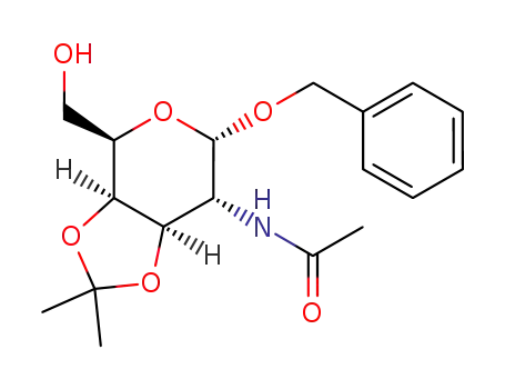 benzyl 2-acetamido-2-deoxy-3,4-O-isopropylidene-α-D-galactopyranoside