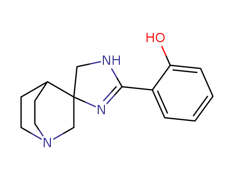 Molecular Structure of 1350363-86-8 (2-spiro[1,5-dihydroimidazole-4,3'-quinuclidine]-2-ylphenol)