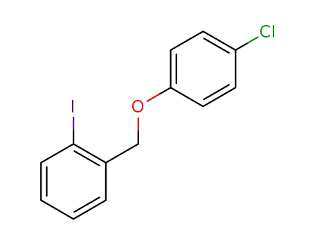 Molecular Structure of 1332326-20-1 (1-((4-chlorophenoxy)methyl)-2-iodobenzene)