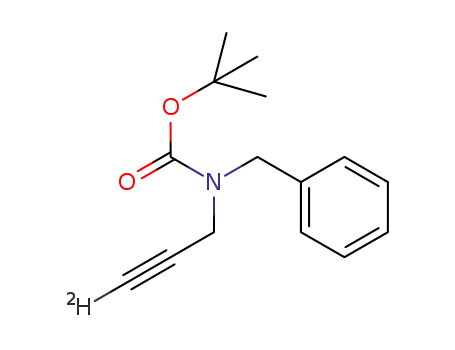 tert-butyl benzyl(prop-2-yn-1-yl-3-d)carbamate