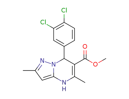 methyl 7-(3,4-dichlorophenyl)-2,5-dimethyl-4,7-dihydropyrazolo[1,5-a]pyrimidine-6-carboxylate