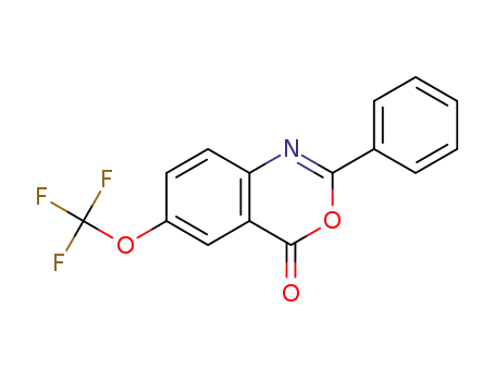 2-phenyl-6-(trifluoromethoxy)-4H-benzo[d][1,3]oxazin-4-one