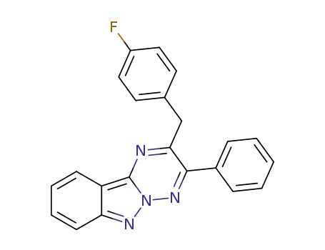 2-(4-fluorobenzyl)-3-phenyl-1,2,4-triazino[2,3-b]indazole