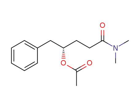 (S)-4-(dimethylcarbamoyl)-1-phenyl-2-butyl acetate