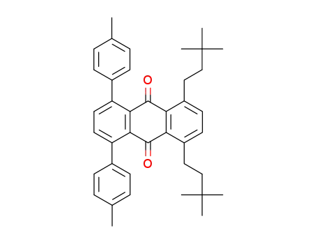 1,4-di(4-methylphenyl)-5,8-di(3,3-dimethylbutyl)-9,10-anthracenedione