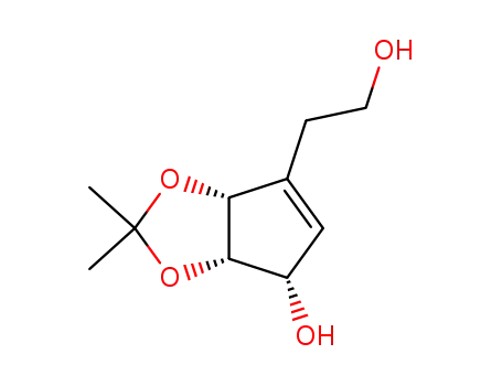 (3aS,4S,6aR)-4,6a-dihydro-6-(2-hydroxyethyl)-2,2-dimethyl-3aH-cyclopenta[d][1,3]dioxol-4-ol