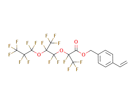 Molecular Structure of 1191466-44-0 (C<sub>18</sub>H<sub>9</sub>F<sub>17</sub>O<sub>4</sub>)