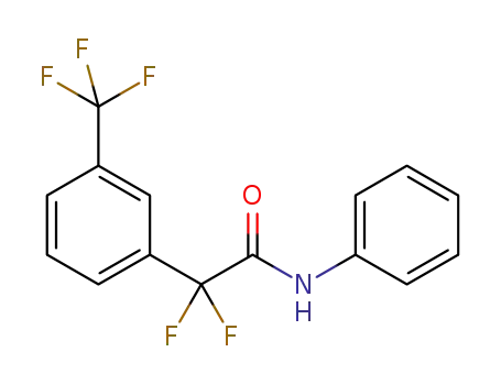 2,2-difluoro-N-phenyl-2-(3-(trifluoromethyl)phenyl)acetamide