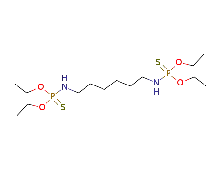 O,O,O’,O’-tetraethyl hexane-1,6-diylbis(phosphoramidothioate)