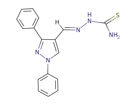 (E)-2-((1,3-diphenyl-1H-pyrazol-4-yl)methylene)hydrazine-1-carbothioamide