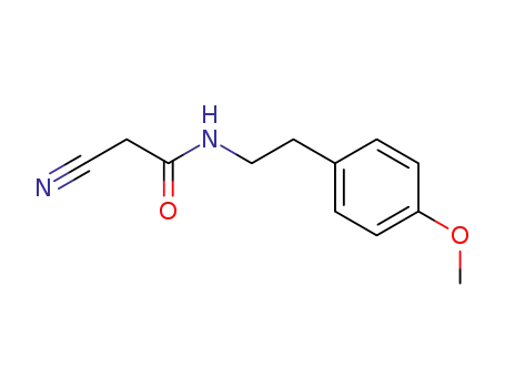 2-시아노-N-[2-(4-메톡시페닐)에틸]아세트아미드