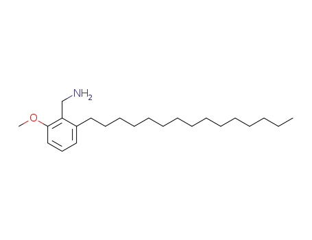 2-methoxy-6-pentadecylphenylmethanamine