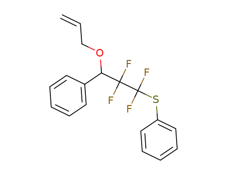 (3-(allyloxy)-1,1,2,2-tetrafluoro-3-phenylpropyl)(phenyl)sulfane