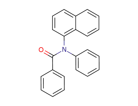Molecular Structure of 108438-83-1 (N-(naphthalen-1-yl)-N-phenylbenzamide)