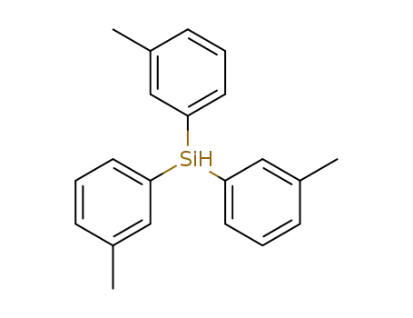 Molecular Structure of 27663-92-9 (Silane, tris(3-methylphenyl)-)