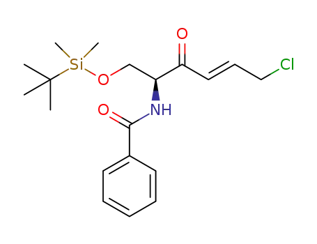 (S,E)-N-[1-(tert-butyldimethylsilyloxy)-6-chloro-3-oxohex-4-en-2-yl]benzamide