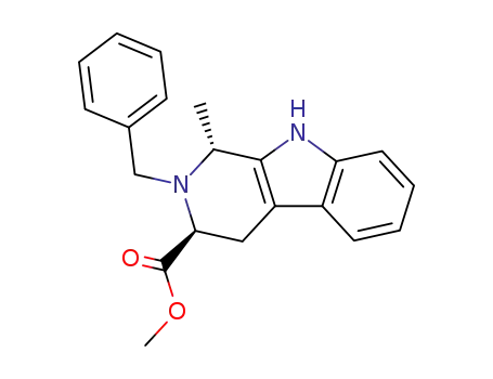 methyl (1R,3S)-2-benzyl-1-methyl-2,3,4,9-tetrahydro-1H-pyrido[3,4-b]indole-3-carboxylate