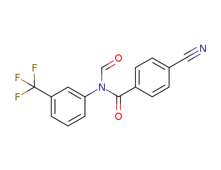 C<sub>16</sub>H<sub>9</sub>F<sub>3</sub>N<sub>2</sub>O<sub>2</sub>