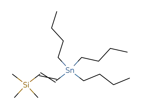 Molecular Structure of 72178-98-4 (Silane, trimethyl[2-(tributylstannyl)ethenyl]-)