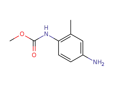 Molecular Structure of 104479-00-7 (Carbamic  acid,  (4-amino-2-methylphenyl)-,  methyl  ester  (9CI))