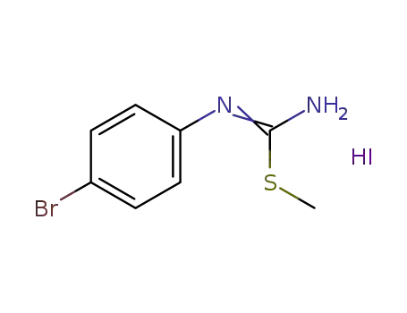 1-(4-Bromo-phenyl)-2-methyl-isothiourea; hydriodide