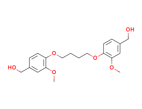 Benzenemethanol, 4,4'-[1,4-butanediylbis(oxy)]bis[3-methoxy-