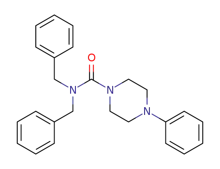 4-phenylpiperazine-1-carboxylic acid dibenzylamide