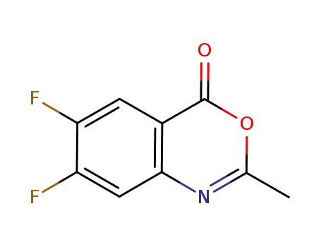 6,7-difluoro-2-methyl-4H-benzo[d]-[1,3]oxazin-4-one