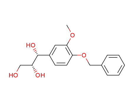 (1R,2R)-1-(4-benzyloxy-3-methoxyphenyl)-2,3-dihydroxypropanol